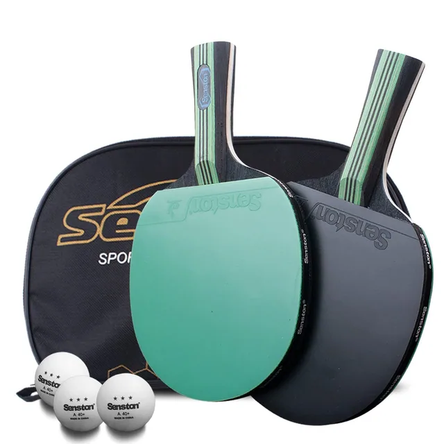 Senston 5-Ply Ping Pong Paddles, 2 Pack, photo 2