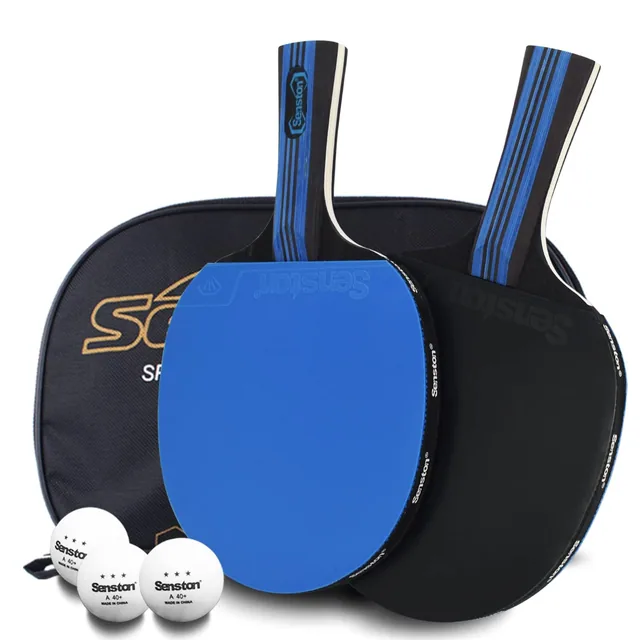 Senston 5-Ply Ping Pong Paddles, 2 Pack