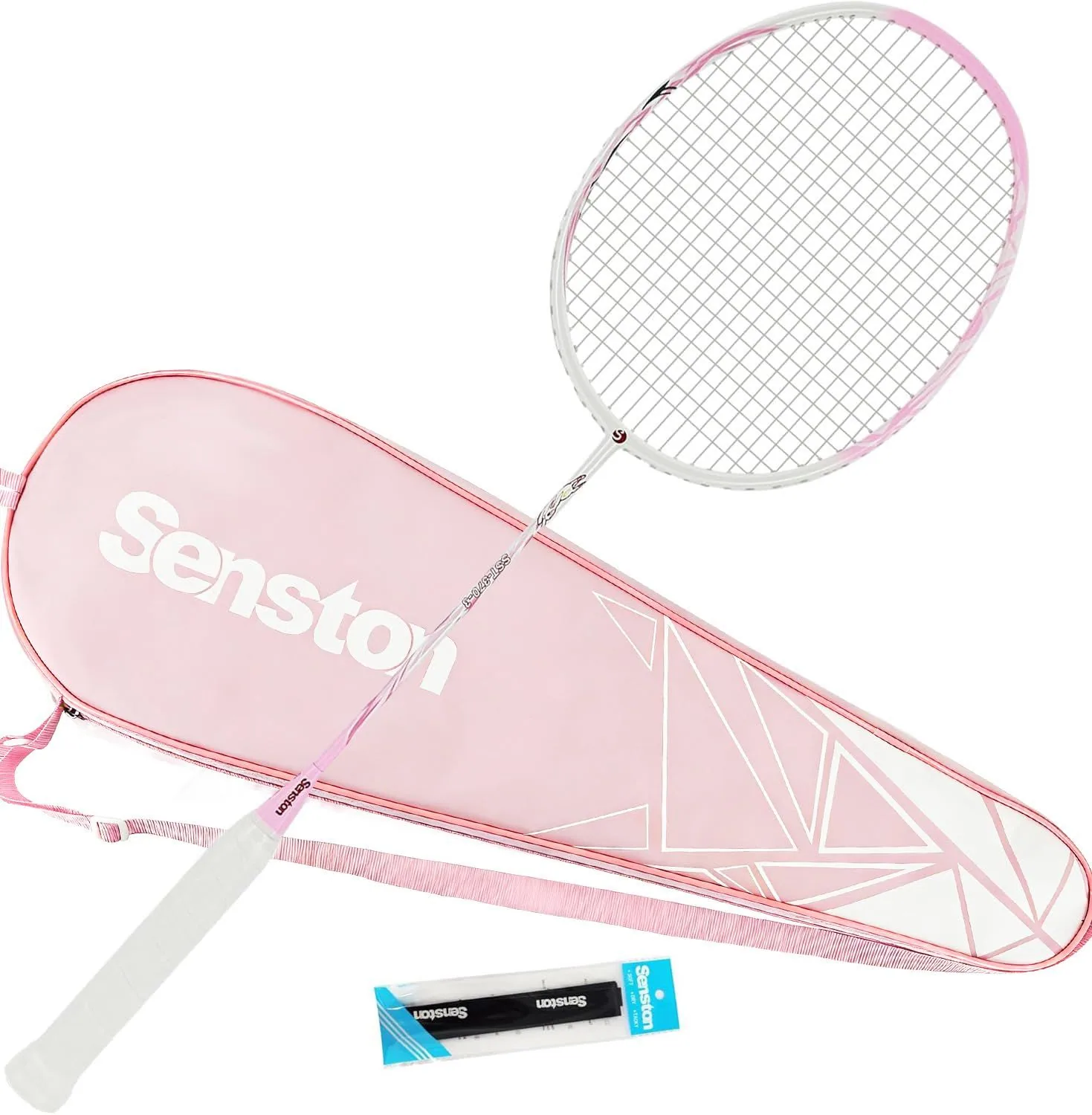 Senston Carbon Fiber Badminton Racket, 76 g