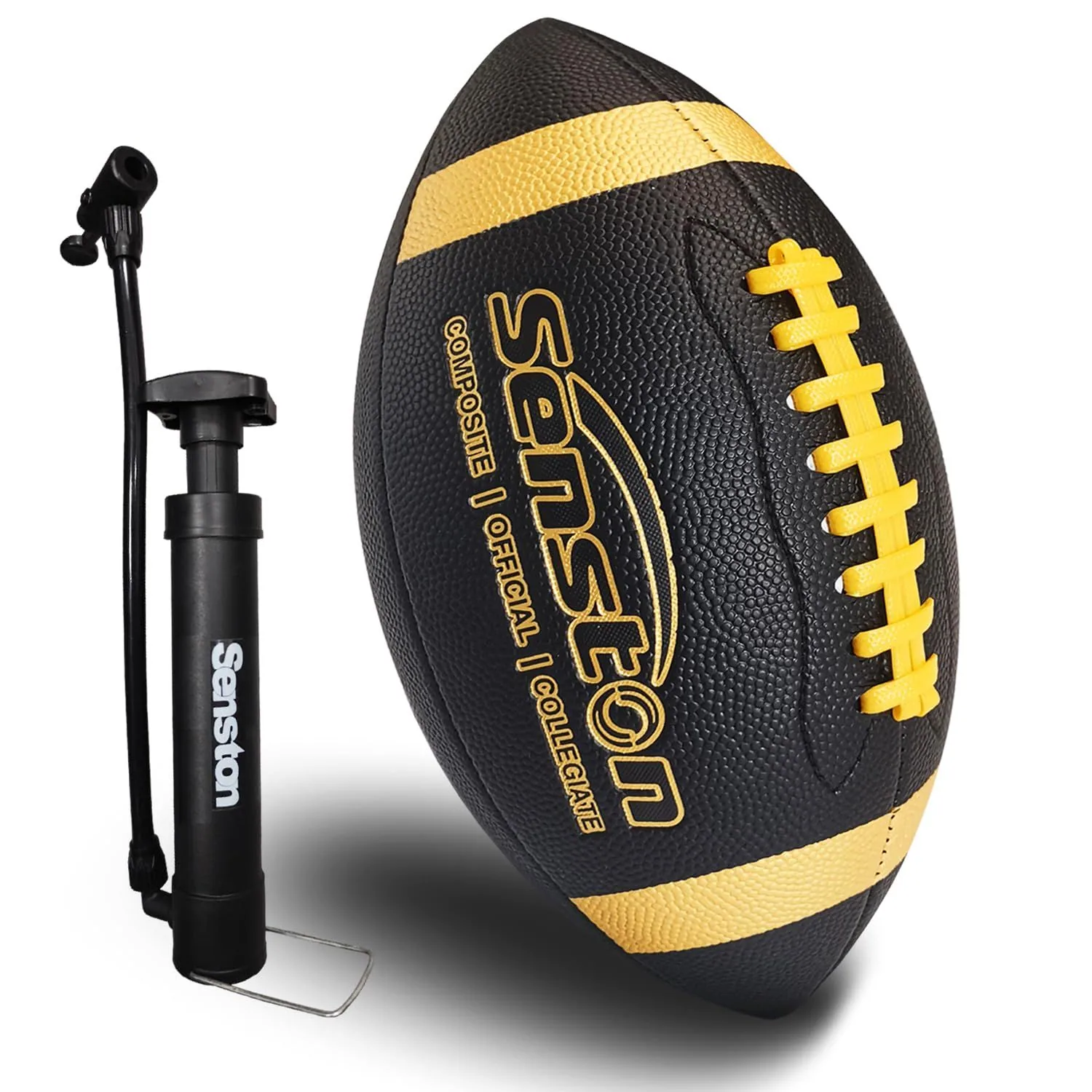 Senston Composite Leather Football, Size 6 and 9