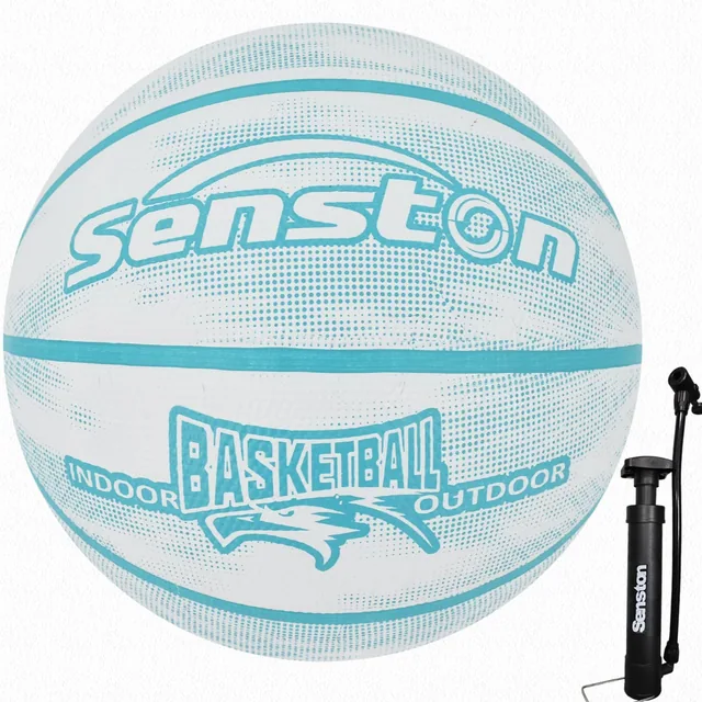 Senston Durable Rubber Basketball, Size 6 and 7