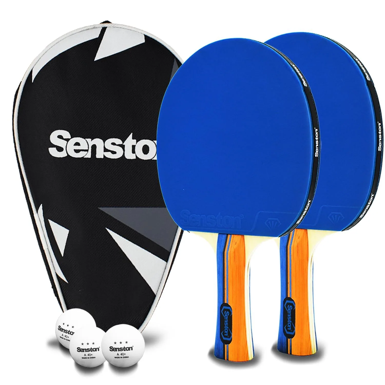 Senston Family Ping Pong Paddles, 2 Pack