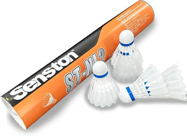 Senston Durable Nylon Shuttlecocks, 6 or 12 Pack