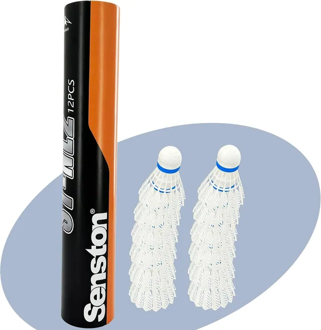 Senston Durable Nylon Shuttlecocks, 6 or 12 Pack, photo 2