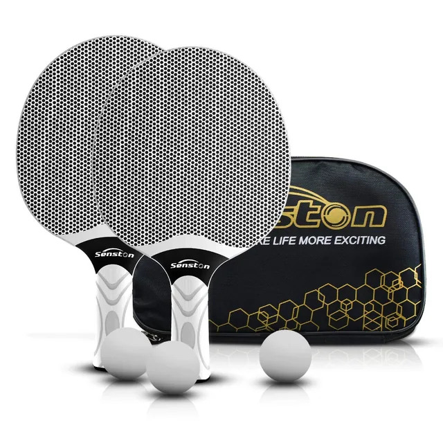 Senston Ping Pong Paddle Set for 2 Players