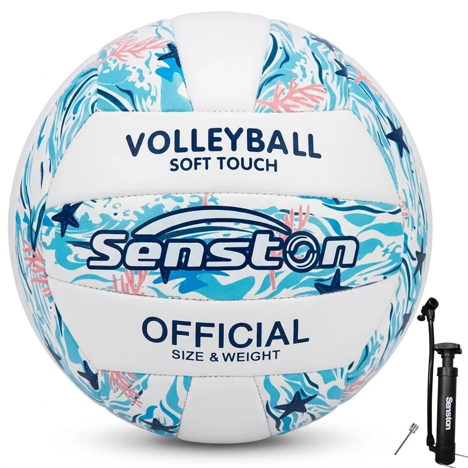 Senston Printed Volleyball, Size 5