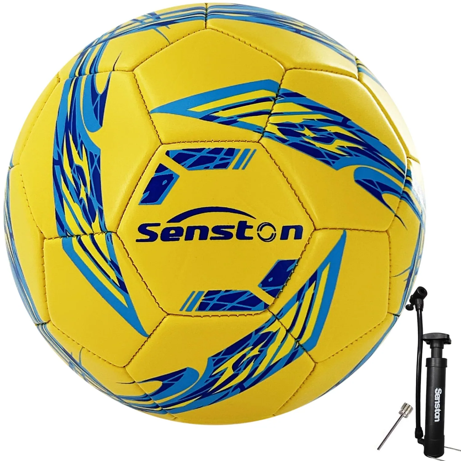 Senston Stable-Flight Soccer Ball, Sizes 3, 4 and 5