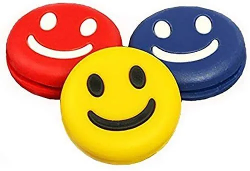 Senston Smile Face Vibration Dampeners, 6 Pack